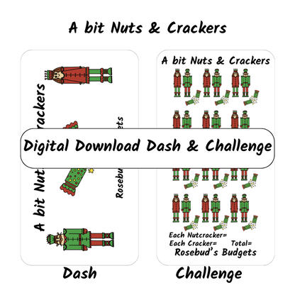 A bit Nuts & Crackers Savings Challenge & Dash DIGITAL DOWNLOAD (Variant 3 & 4)