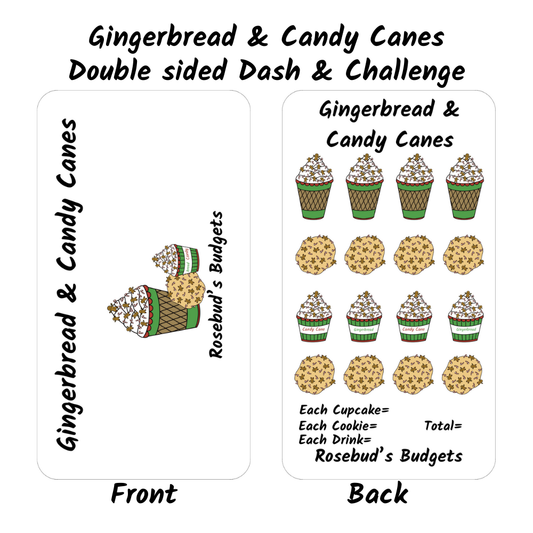 Gingerbread & Candy Canes Savings Challenge