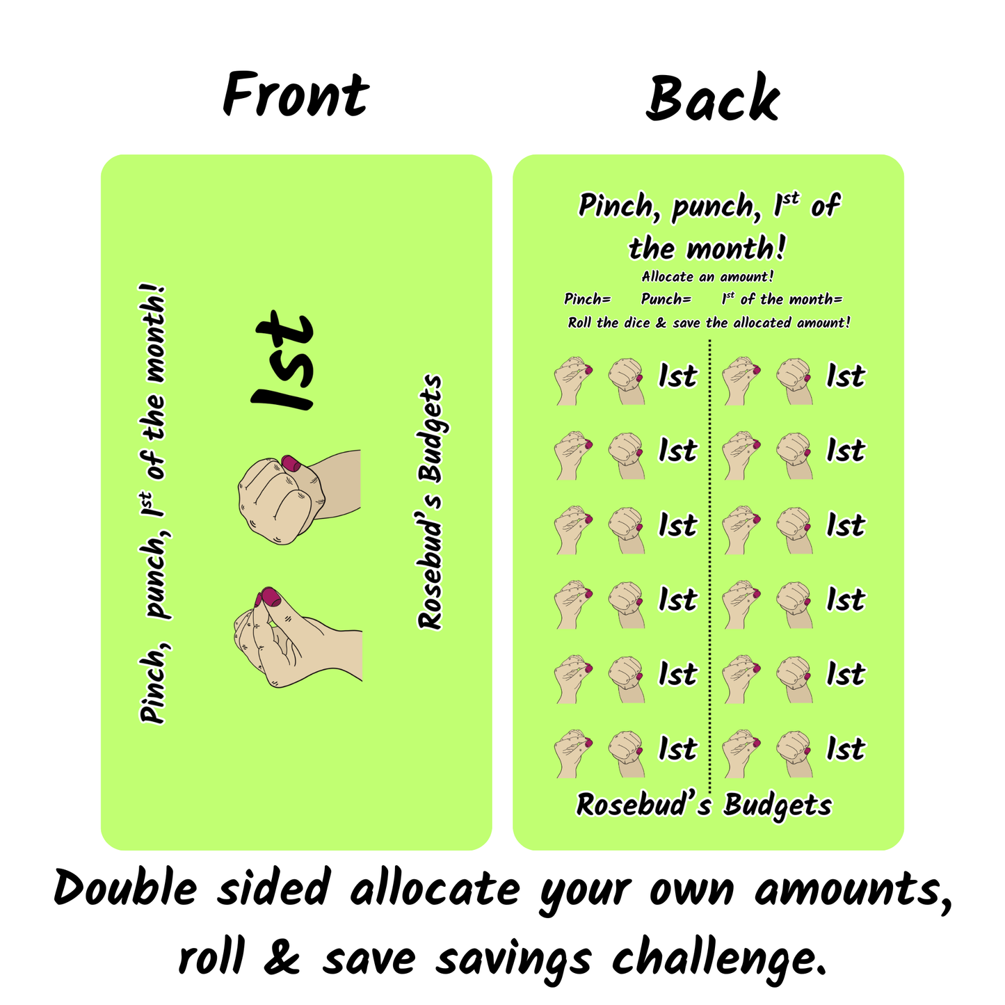 Pinch, Punch, 1st of the Month