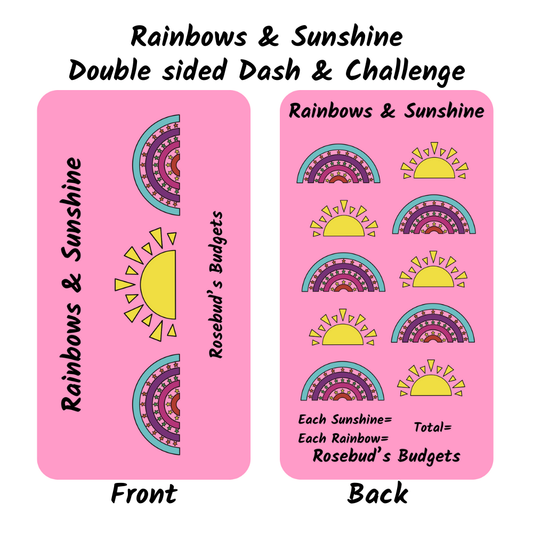 Rainbows & Sunshine Savings Challenge