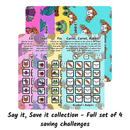 Say it Collection - Full set of 4 Challenges