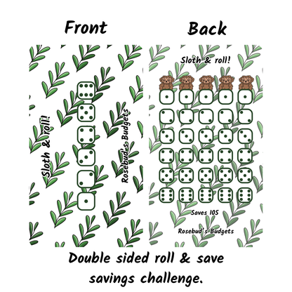 Sloth Collection - Full set of 4 saving challenge