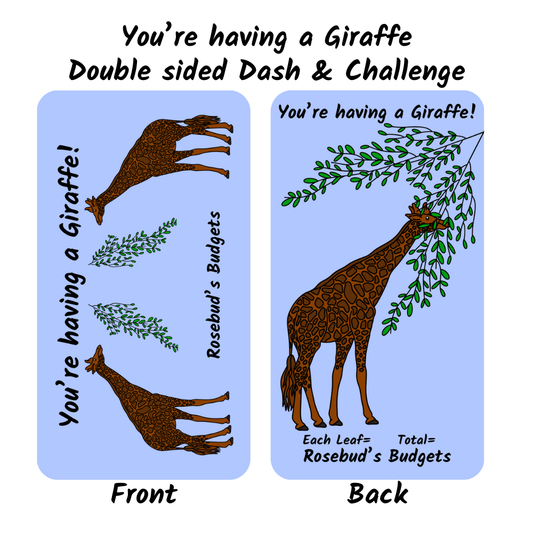 You're Having a Giraffe Savings Challenge