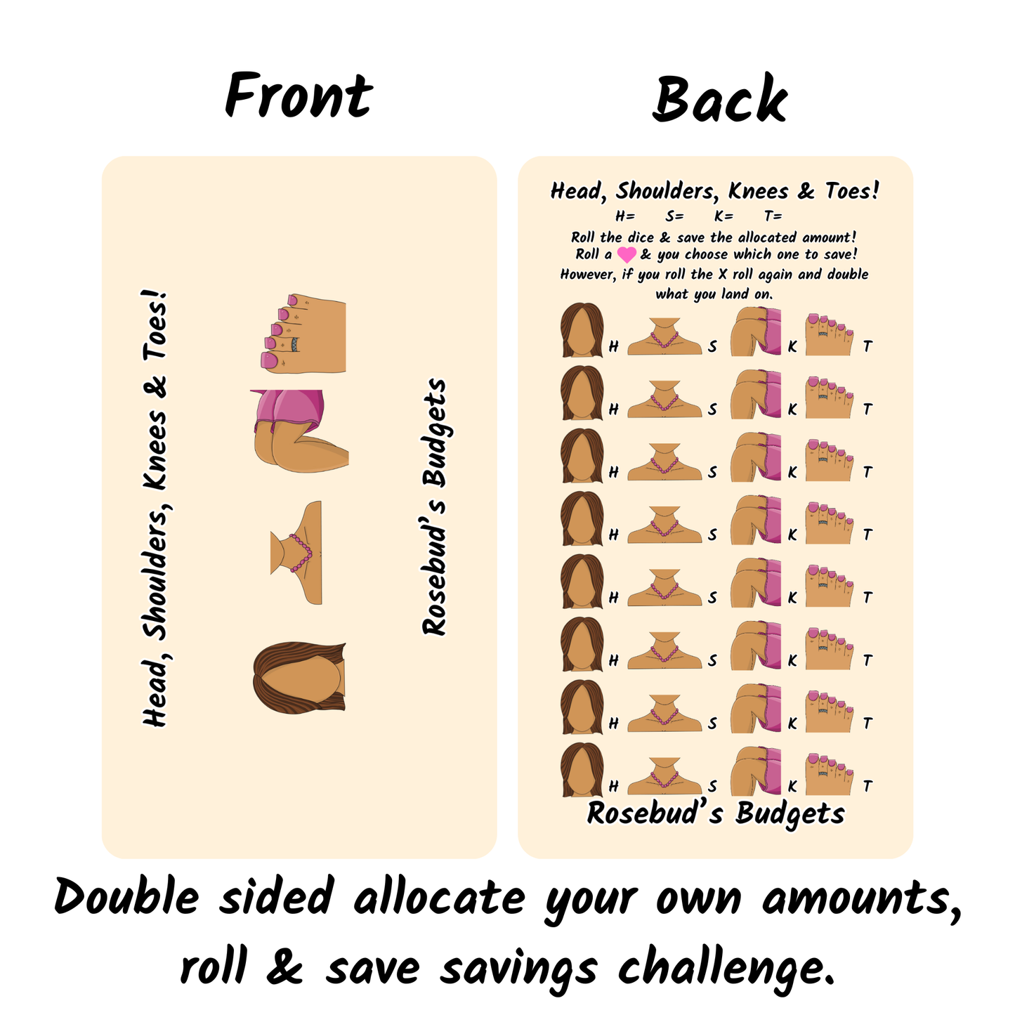 Head, shoulders, knees & toes