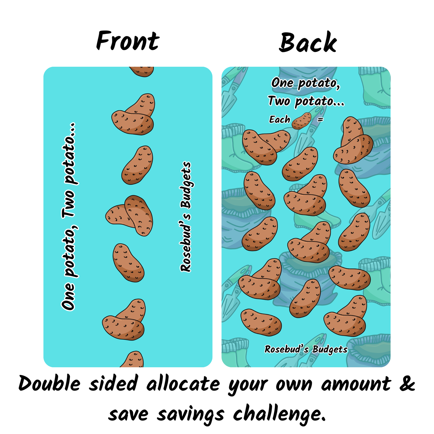 Grow your savings collection - Full set of 8 saving challenges