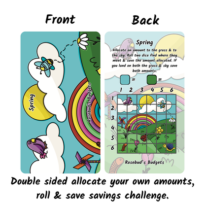 Saving one season at a time collection - Full set of 4 saving challenges