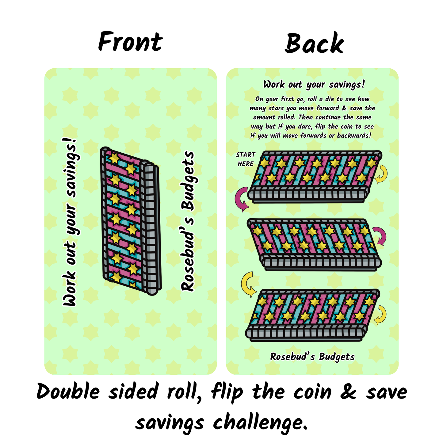 Saving at the Fun Fair Collection - Set of 4 saving challenges